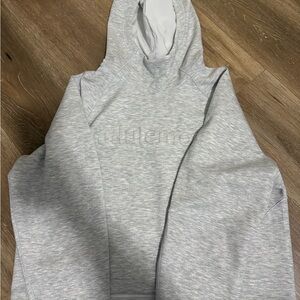 Lululemon Gray Hooded Sweatshirt